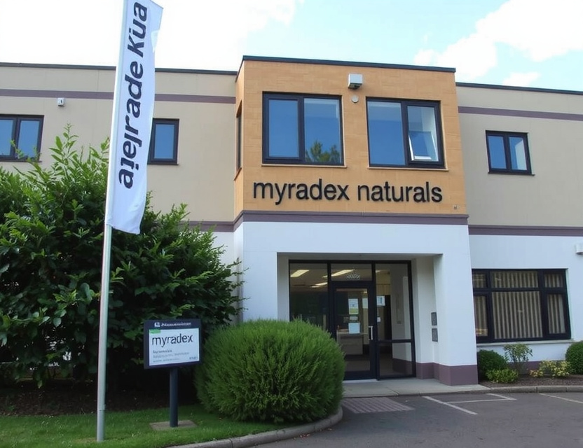 Myradex Naturals office location in Sheffield